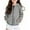 Grey, variant on Girls Hooded Sweatshirt Kids Zip Up Jacket Warm Pullover with Straight Sleeves Casual Outerwear for Teen Boys and Girls Zip Up Hoodie Black,7-8 Years