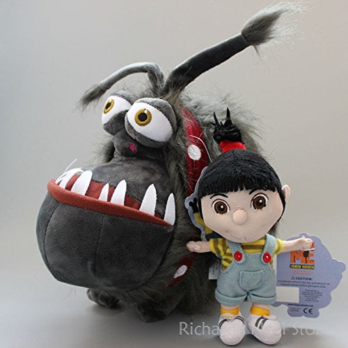 2 Pcs Set Despicable Me Minions Papa Gru S Dog Kyle And Gril Agnes Soft Plush Toys Stuffed Animal Doll Kid Baby Xmas Gift Toy Walmart Com Walmart Com