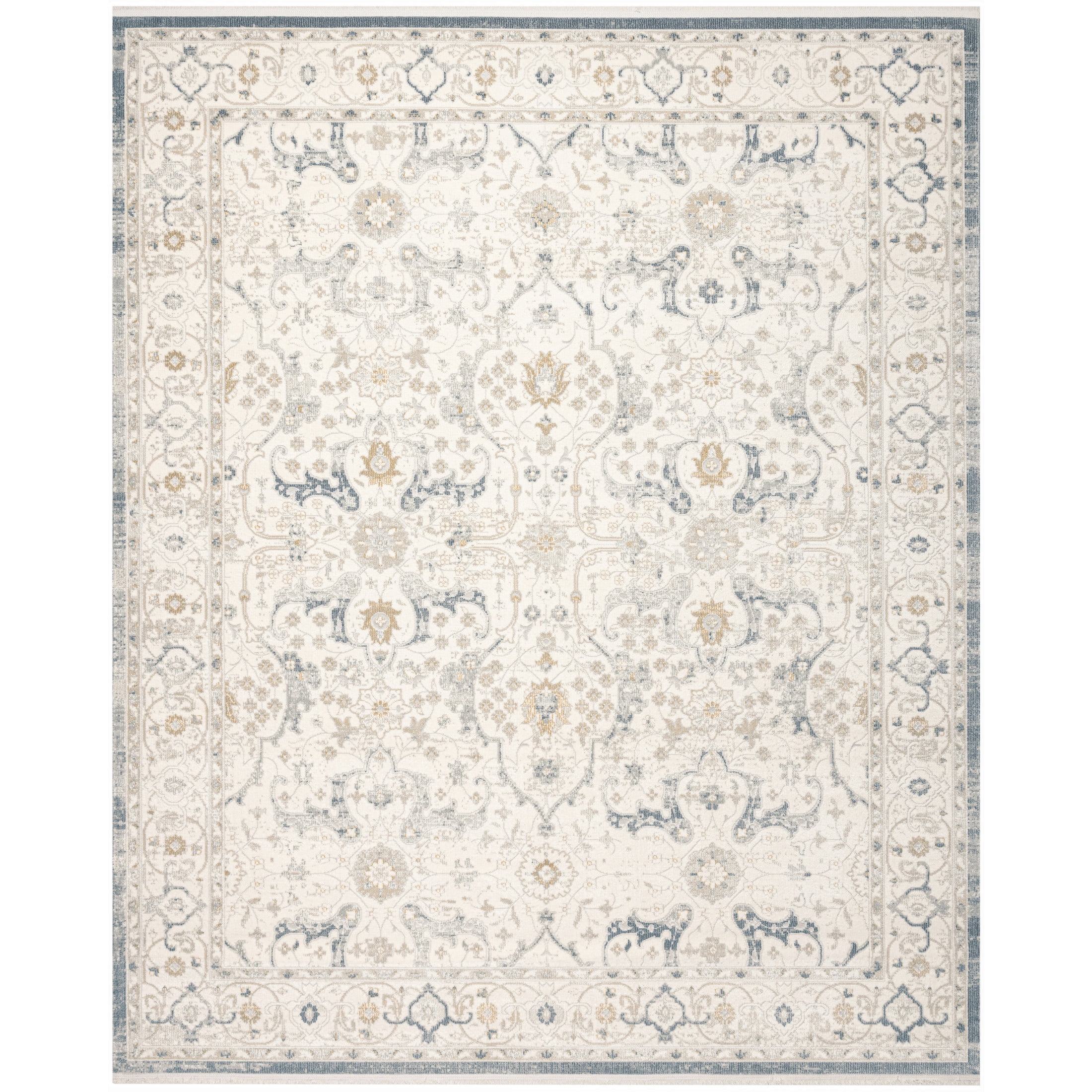 Nourison Pardis 7'10" x 9'10" Light Blue Vintage Indoor Rug