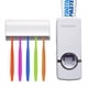 thumbnail image 1 of Dispensador de pasta de dientes Idea Village Press 2 Pasta Manos libres Soporte de cepillo de dientes montado en la pared PQ011124, 1 of 2