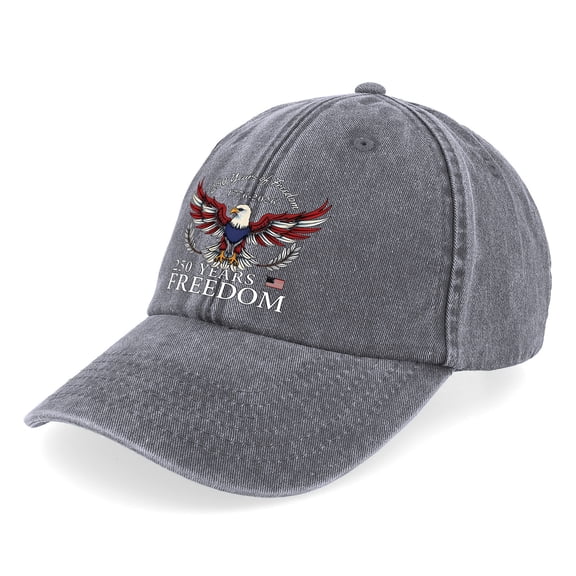  250th Anniversary Commemorative Hat, Patriotic USA Baseball Cap for Men & Women, Adjustable Retro Tribute Cap, Celebrate 250 Years of History & Unity (offset printing)