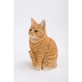 thumbnail image 2 of Hi-Line Gift Ltd. Orange Tabby Cat Sitting, 2 of 6