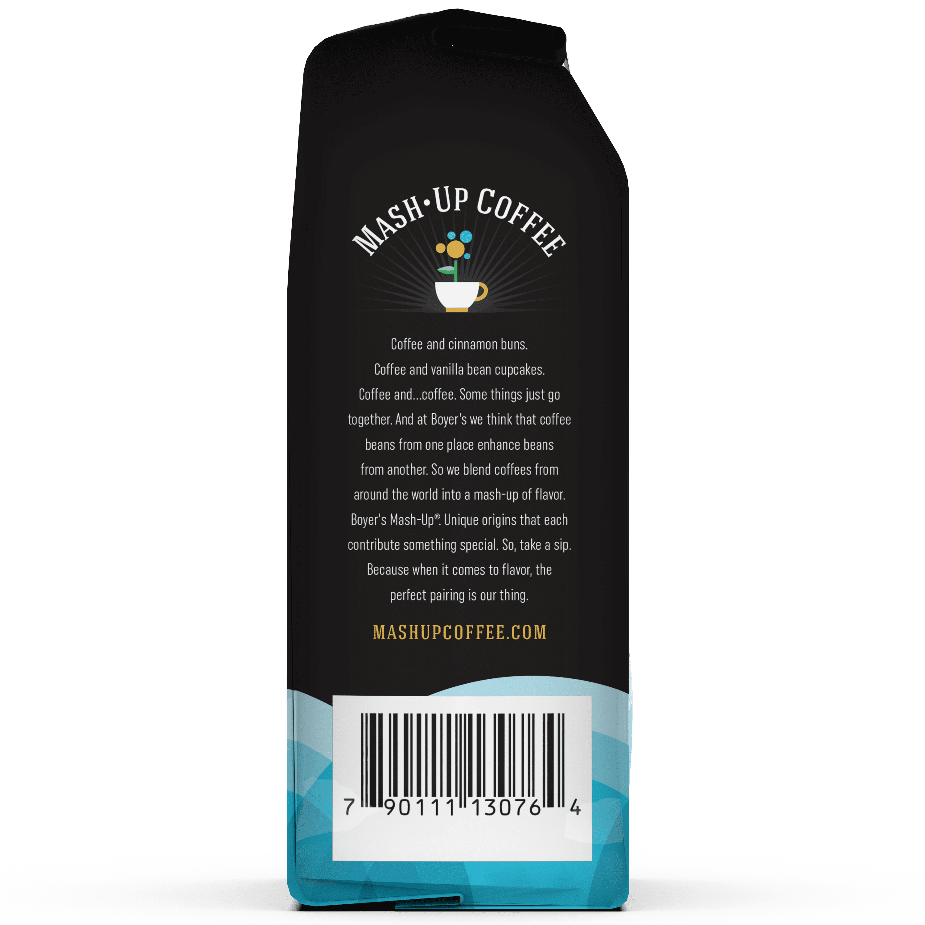 Mash-Up Colombia + Sumatra Blend, Organic Whole Bean Coffee, Medium Roast, 11 Oz
