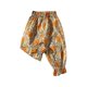 thumbnail image 5 of Odeerbi 1-9 Años Niñas Bloomers de Algodón Verano Floral Ruffle Jogger Pantalones Estampado de Flores Lindo Ocio Linterna Pantalones Pantalones Haren, 5 of 8