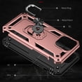 thumbnail image 6 of Compatible with iPhone 14 Pro Case Built-in 360 Ring Holder Kickstand, Extreme Protection Military Armor Magnetic Car Dual Layer Protective Heavy Duty Phone Cover For iPhone 14 Pro,Rosegold, 6 of 8