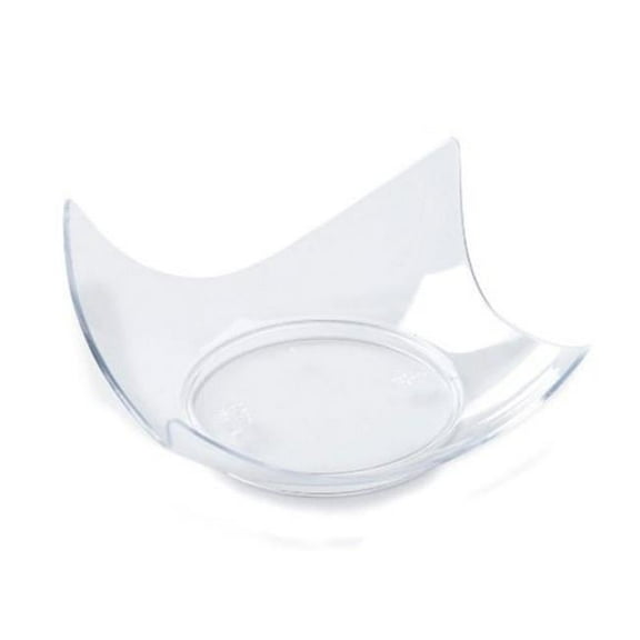 Fineline Settings 6203-CL Clear Tiny Torte Appetizer Tray