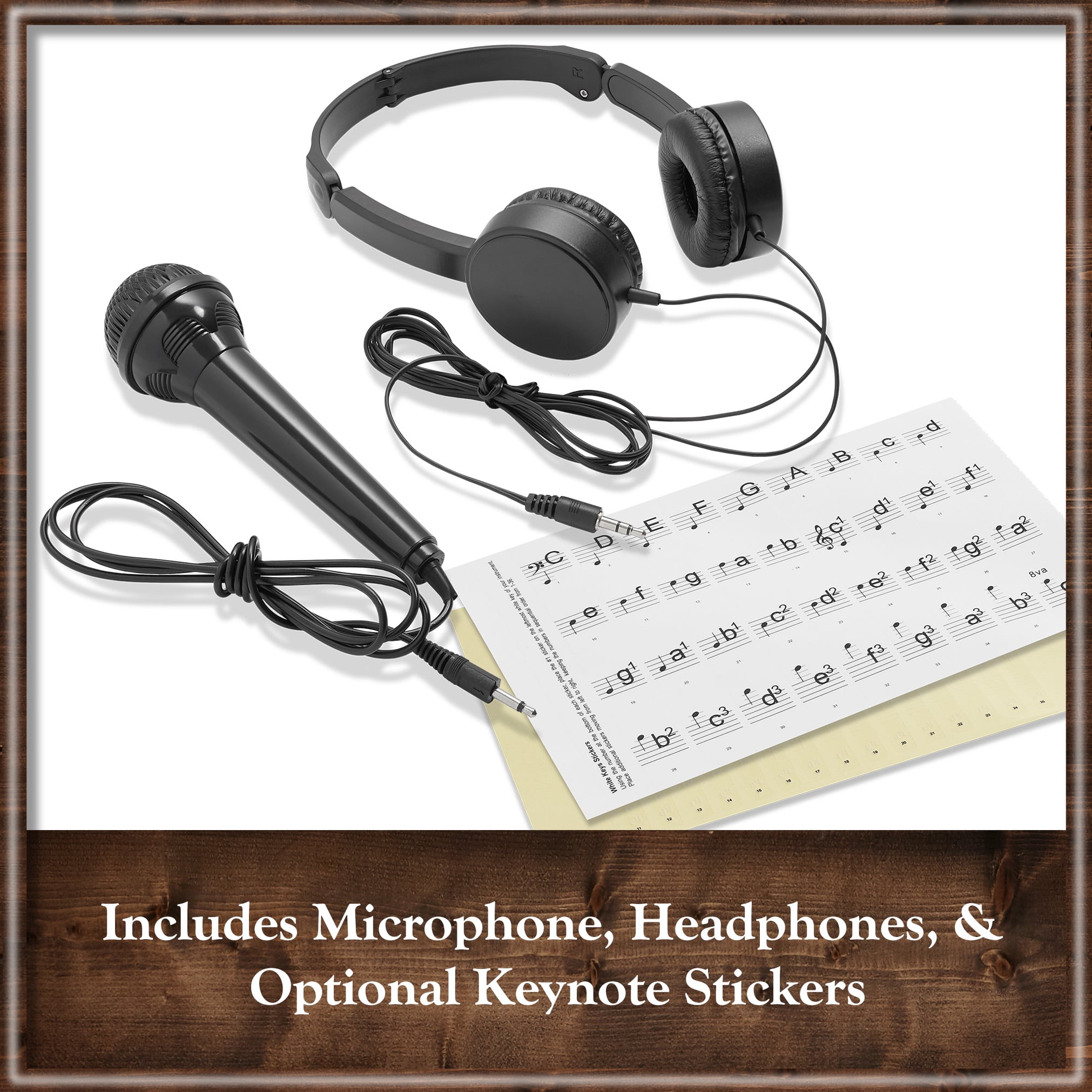 Ashthorpe 61-Key Digital Electronic Keyboard Piano for Beginners