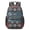 Geometric Diamond Black, variant on Geometric Diamond Beige Pattern 17" School Backpacks for Teens,Waterproof Oxford Fabric,S-Shape Padded Straps for School,Travel,Hiking,Camping