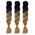 thumbnail image 1 of EGNMCR Perruques Cheveux Humains 1 Pce Nouvelle Mode Femmes Dégradé Longue Tresse Ondulée Perruques de Fête m Perruque, 1 of 1