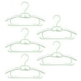thumbnail image 2 of Visland Baby Hangers for Nursery Closet, Kids Hangers, 5PCS Baby Clothes Hangers, Non-Slip Space Saving Extendable Plastic Infant Pant Newborn Children Coat Hanger, 2 of 8