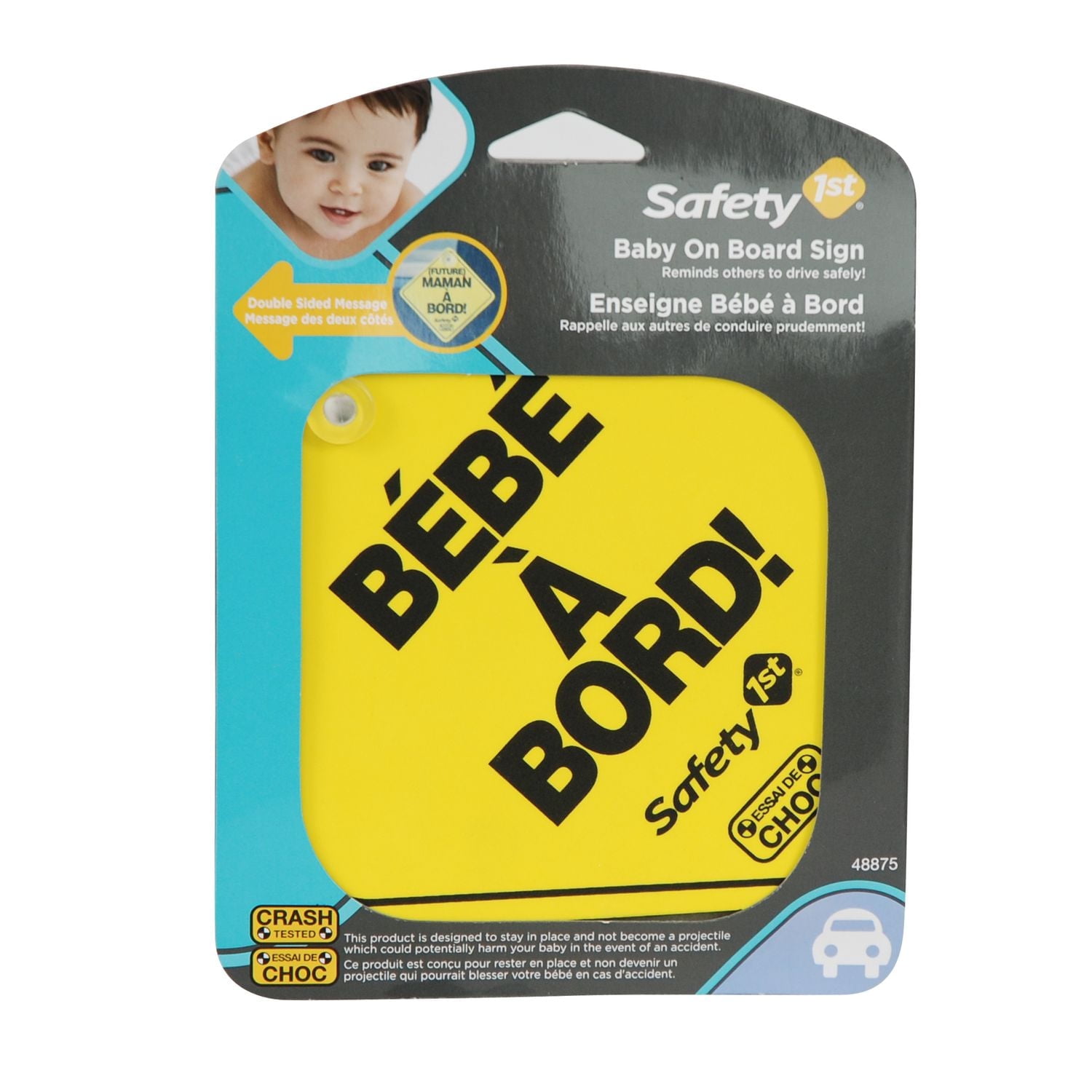 Bébé à Bord/Future maman à Bord - Signe en mousse de Safety 1st