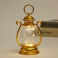 thumbnail image 1 of Christmas Lantern Led Light String Small Oil Lamp | Miniature Decorative Holiday Lights | Battery Operated Xmas Tree Decor | Indoor Outdoor Home Party Accent Lighting, 1 of 1