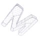 thumbnail image 5 of 2xIron Alphabet Soporte de de Ambre Soporte para Pntas Sunnimix Maceta suculenta, 5 of 8
