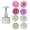 thumbnail image 4 of AOOOWER Plastic Mooncake Mold 125g Flower Stamp Cookie Cutter Mould DIY Baking Accessories Mid-Autumn Festival Kitchen Gadgets, 4 of 18