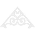 thumbnail image 2 of Ekena Millwork 72"W x 42"H x 1"P (14/12) Pitch Hurley Architectural Grade PVC Gable Pediment, 2 of 5