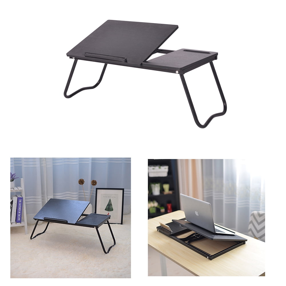 Details about   Folding Lap Table Bed Laptop Desk Tray Erasable Painting Desktop For Adults Kids 
