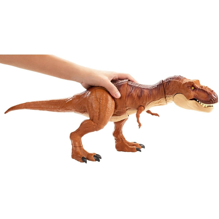 Jurassic World Thrash n Throw Tyrannosaurus Rex Dinosaur Figure