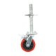 thumbnail image 4 of Rueda giratoria de 6" para andamios, de alta resistencia, fácil de usar, con de 360 ​​grados, ideal para estanterías en de, 4 of 9