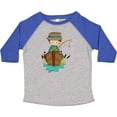 thumbnail image 3 of Inktastic Fishing Boy, Fisherman, Fishing Rod, Brown Hair Boys Toddler T-Shirt, 3 of 5