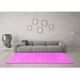 thumbnail image 3 of Ahgly Company Indoor Rectangle Solid Pink Modern Area Rugs, 5' x 8', 3 of 4