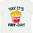 thumbnail image 4 of Inktastic Yay Its Fry Day with Cute French Fries Boys or Girls Toddler T-Shirt, 4 of 5