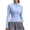 Light Blue half zip athletic top women a1, variant on thefmos Women's Half Zip Athletic Top Long Sleeve Slim Fit Solid Color Pullover Tops Running Yoga Gym Workout Outfit, Black M