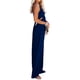 thumbnail image 2 of TRKIYQC Mujeres Casual Halterneck Mono Color sólido Verano Sin mangas Sin espalda Pierna ancha Romper Clubwear TRKIYQC perder, 2 of 6