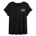 thumbnail image 2 of Saw - I Want to Play a Game TV Collage - Juniors Oversized Graphic T-Shirt, 2 of 4