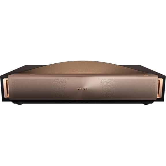 Restored Hisense L9Q Ultra Short Throw Triple Laser Projector, 4K UHD, 5,000 ANSI Lumens, 80 - 200, Dolby Vision & Atmos, IMAX Enhanced, Google TV, Pantone Validated, Sound by Devialet (Refurbished)