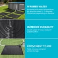 thumbnail image 5 of Intex Above Ground Swimming Pool Water Heater Solar Mat 28685E, Black (2 Pack), 5 of 6