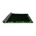 thumbnail image 2 of Ahgly Company Indoor Rectangle Abstract Emerald Green Modern Area Rugs, 2' x 3', 2 of 4