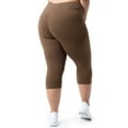 thumbnail image 6 of Athletic Works Women's Plus Size Core Active Capri Legging, Sizes 0X-4X, 6 of 7