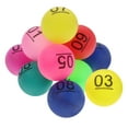 thumbnail image 2 of 10pcs Raffle Drawing Balls Funny Lottery Balls Numbered Balls Interesting Game Balls for Home Party, 2 of 5