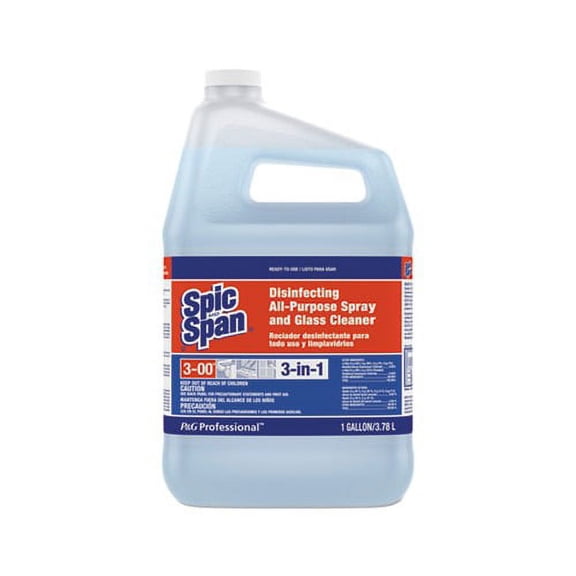 Disinfecting All-Purpose Spray and Glass Cleaner Fresh Scent, 1 gal Bottle