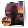 thumbnail image 1 of Cuadros Decorativos Chica 5D DIY Diamond Painting Kits Full Round Drill Wall Art Decor Craft (V3889) Ehuebsd embutido en tela, 1 of 8