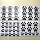 thumbnail image 1 of Greenadscape 49Ud Stickers De Huellas De Patas Negras Para Pared Con Fácil Uso Y Sin Residuo Adhesivo, 1 of 7