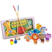 Imagination Generation Jungle Croquet , Fun Wooden Family Game