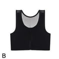 thumbnail image 1 of Bandage Chest Binder Zip Up Breast Binder Flat Slim Supporter Shapewearw, 1 of 9