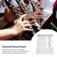 thumbnail image 3 of HUGFEGWE Tableau de Doigts Clarinette, Affiche de Tableau de Doigts Clarinette pour Débutants, Accessoires d'Instruments de Musique (Cordon Clarinette CJB91-16237), 3 of 9
