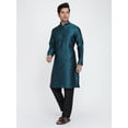thumbnail image 2 of Men's Designer Jacquard Silk Jacquard Silk Sherwani Pajama Indian Kurta Pajamas Party Dress, 2 of 4