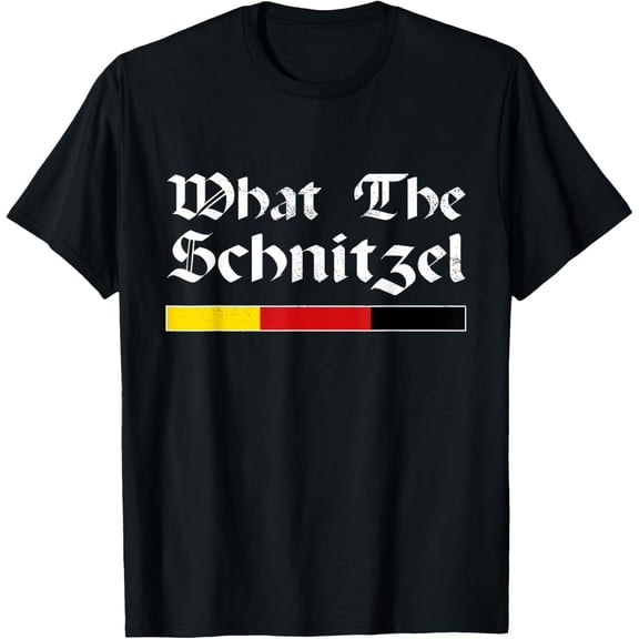 Exquisite and comfortable-Was das Schnitzel Wurst Beer Germany Flag Funny Beer T-Shirt