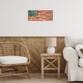 thumbnail image 3 of Stupell Industries Patriotic Collaged Flag Patriotic Painting Unframed Art Print Wall Art, 17 x 7, 3 of 8