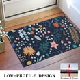thumbnail image 3 of Pioneer Flower Floral Print Pattern Door Rugs,Washable Non Slip Door Mats Indoor,Decorative Door Mats,Entry Mat Indoor for Entrance,Bedroom,Kitchen,Bathroom,16"x24", 3 of 6