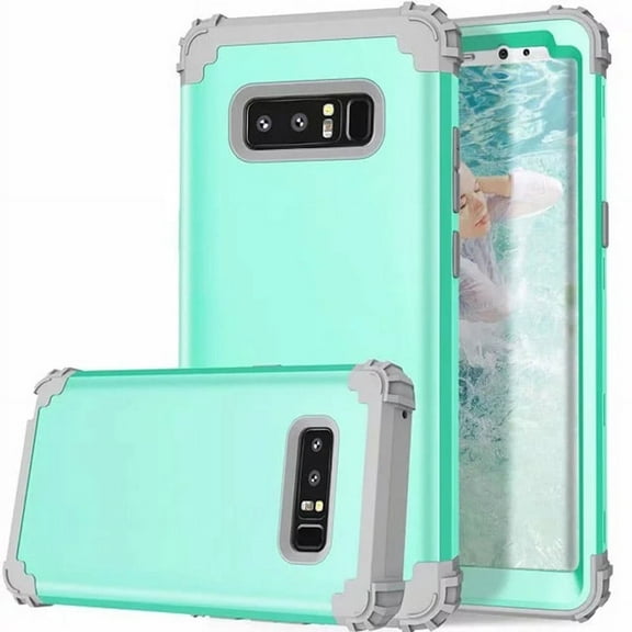 For Samsung Galaxy Note 9 Case, Dual Layer Slim Heavy Duty Hybrid Rugged Shockproof Anti-Scratch Protective Back Phone Cover