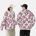 thumbnail image 5 of Fotbe Rose Flowers Men's Women's UPF 50+ Sun Protection Jacket Hooded Cooling Shirt with Pockets Hiking Outdoor Performance-Medium, 5 of 8