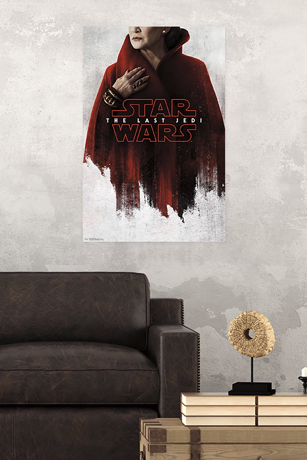 Star Wars: The Last Jedi - Red Leia Wall Poster, 22.375" x 34"