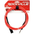thumbnail image 2 of Rockville RCXMB6R 6' Male REAN XLR to 1/4'' TRS Cable Red 100% Copper, 2 of 2