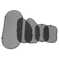 thumbnail image 3 of 5 piezas de malla plegable para parabrisas trasero derecho e izquierdo de coche, parasol con ventosa para ventana, parasol de malla, 3 of 7