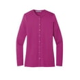 thumbnail image 4 of Port Authority Ladies Concept Stretch Button Front Cardigan-XS (Magenta), 4 of 4