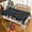 Black, variant on Christmas Table Cloth 60 x 102 Inch, Waterproof White Silver Snowflake Tablecloth Rectangular, Washable Xmas Table Cover Spillproof Winter Table Cloths Cover for Holiday Christmas Decorations